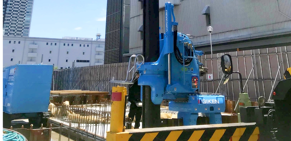サイレントパイラー工法