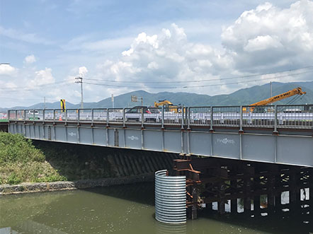 迂回路仮橋